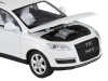 Фото Машина "АВТОПАНОРАМА" Audi Q7, белый, 1/32, свет, звук, инерция, в/к 17,5*13,5*9 см | Инномарт