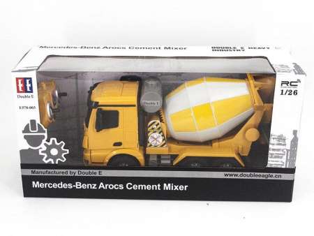 Фото Р/У бетономешалка Double Eagle Mercedes-Benz Arocs 1:26 | Инномарт