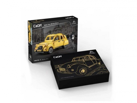 Фото Конструктор CaDA ретроавтомобиль Citroen 2CV 1/12 (1238 деталей) | Инномарт