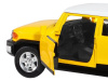 Фото Машина "АВТОПАНОРАМА" Toyota FJ Cruiser,желтый, 1/32, свет, звук, инерция, в/к 17,5*13,5*9 см | Инномарт