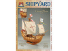 Сборная картонная модель Shipyard каравелла Pinta (№64), 1/96