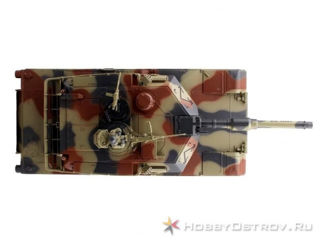 Фото Р/У танк Huan Qi 1:28 M1A2 Abrams, 27/40МГц, стреляет шариками | Инномарт