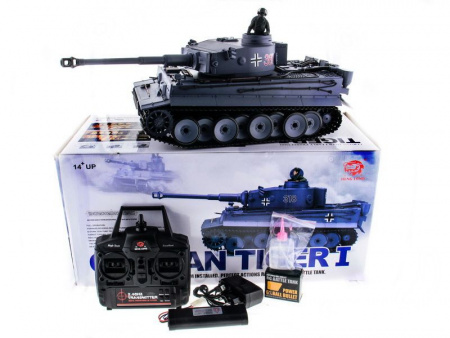 Фото P/У танк Heng Long 1/16 Tiger 1 (Германия) 2.4G RTR | Инномарт