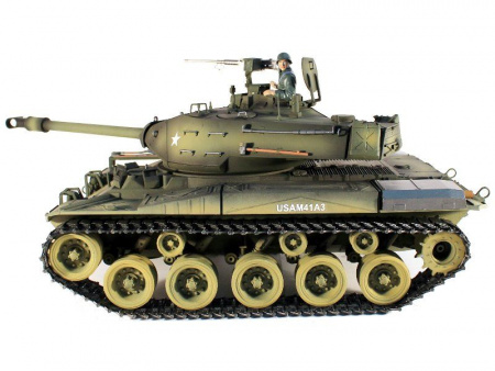 Фото Р/У танк Taigen 1/16 M41A3 Bulldog (США) PRO 2.4G | Инномарт