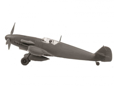Фото Сборная модель ZVEZDA Немецкий истребитель "Мессершмитт" Bf-109F4, 1/48 | Инномарт