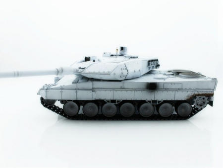 Фото Р/У танк Taigen 1/16 Leopard 2 A6 (Германия) (для ИК танкового боя) UN 2.4G RTR, деревянная коробка | Инномарт