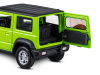 Фото Машина "АВТОПАНОРАМА" Suzuki Jimny, 1/18, зеленый, свет, звук, в/к 24,5х12,5х10,5 см | Инномарт