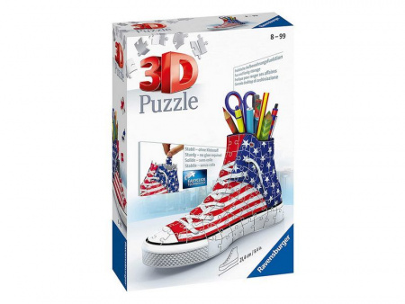 Фото 3D Пазл Ravensburger Кроссовок, Американский стиль, 108 эл. | Инномарт