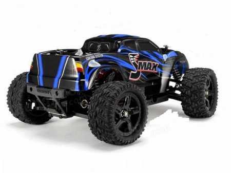Фото Радиоуправляемый монстр Remo Hobby SMAX (синий) 4WD 2.4G 1/16 RTR | Инномарт