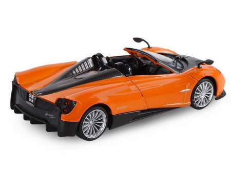 Фото Машина "АВТОПАНОРАМА" Pagani Huayra Roadster, оранжевый, 1/24, свет, звук, в/к 24,5*12,5*10,5 см | Инномарт