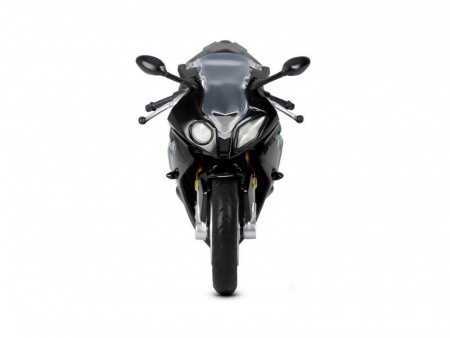 Фото Мотоцикл "АВТОПАНОРАМА" BMW S1000R, 1/12, металл, черный, свободный ход колес | Инномарт