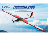 Фото Радиоуправляемый планер Top RC Lightning 2100 (Propeller Power System) 2100мм 2.4G 4-ch LiPo RTF | Инномарт
