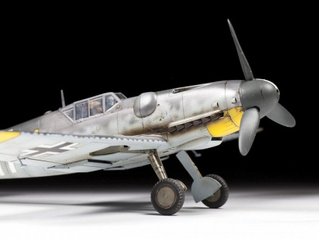 Фото Сборная модель ZVEZDA Немецкий истребитель Мессершмитт BF-109G6, 1/48 | Инномарт