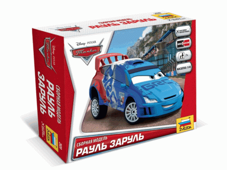 Фото Сборная модель ZVEZDA "Тачки" Рауль Заруль, 1/43 | Инномарт