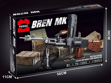 Фото Конструктор RCM пулемет Bren (1785 деталей) | Инномарт