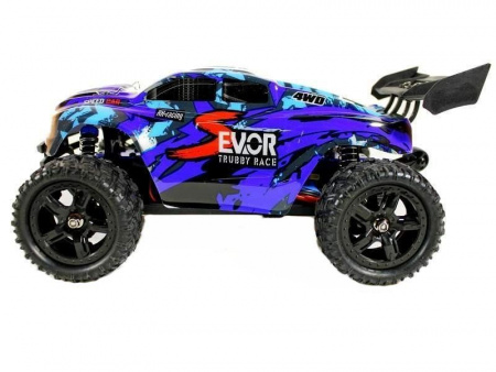 Фото Радиоуправляемая трагги Remo Hobby S EVO-R Brushless (синяя) 4WD 2.4G 1/16 RTR | Инномарт