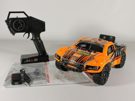 Фото Радиоуправляемый шорт-корс Remo Hobby Rocket UPGRADE V2.0 (оранжевый) 4WD 2.4G 1/16 RTR | Инномарт