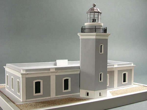 Сборная картонная модель Shipyard маяк Lighthouse Los Morrillos (№30), 1/72 | Инномарт