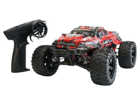 Фото Радиоуправляемый монстр Remo Hobby Brushless (красный) 4WD 2.4G 1/14 RTR | Инномарт