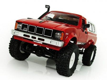 Фото Радиоуправляемая машина WPL пикап Hilux (красная) 4WD 2.4G 1/16 RTR | Инномарт