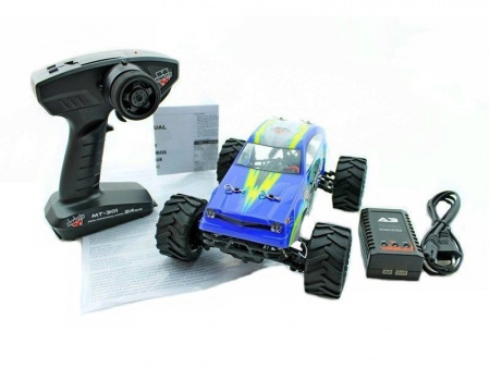 Фото Радиоуправляемый монстр Himoto Crasher Brushless 4WD 2.4G 1/18 RTR | Инномарт