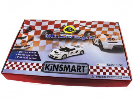 Фото Машина Kinsmart Lotus Exige S (1/12шт) 1:40 б/к | Инномарт