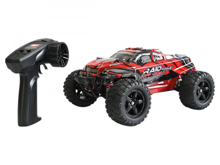 Фото Радиоуправляемый монстр Remo Hobby Brushless (красный) 4WD 2.4G 1/14 RTR | Инномарт