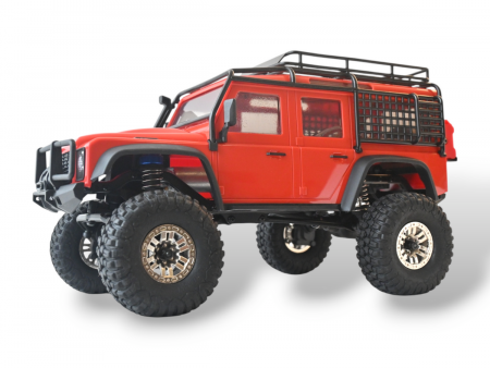 Фото Радиоуправляемый краулер Remo Hobby OFF-ROAD (красный) 4WD 2.4G 1/18 RTR | Инномарт