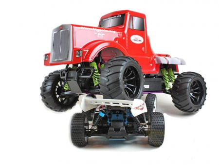 Фото Радиоуправляемый монстр Himoto Road Warrior 4WD 2.4G 1/10 RTR | Инномарт
