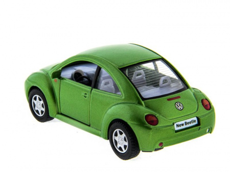 Фото Машина Kinsmart 1:32 Volkswagen New Beetle инерция (1/12шт.) б/к | Инномарт