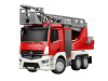 Радиоуправляемая пожарная машина Double Eagle Mercedes-Benz ANTOS 1/26 2.4G брызгает водой RTR