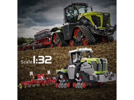 Фото Конструктор CaDA трактор CLAAS XERION 5000 TRAC TS 1/32 (1336 деталей) | Инномарт