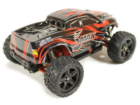 Фото Радиоуправляемый монстр Remo Hobby SMAX UPGRADE (красный) 4WD 2.4G 1/16 RTR | Инномарт