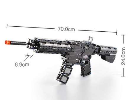 Фото Конструктор CaDA deTech штурмовая винтовка M4A1 (621 деталь) | Инномарт