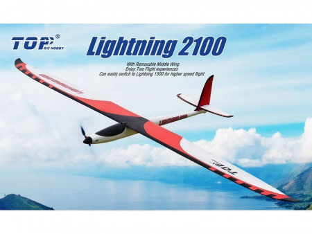 Фото Радиоуправляемый планер Top RC Lightning 2100 (Propeller Power System) 2100мм KIT | Инномарт
