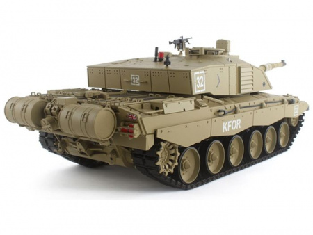 Фото Радиоуправляемый танк Heng Long Challenger 2 (Британия) Upgrade V7.0 2.4G 1/16 RTR | Инномарт