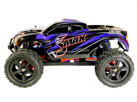 Фото Радиоуправляемый монстр Remo Hobby SMAX Brushless UPGRADE (синий) 4WD 2.4G 1/16 RTR | Инномарт