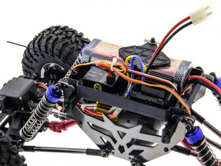 Фото Радиоуправляемый краулер Remo Hobby Mountain Lion Xtreme 4WD+4WS 2.4G 1/10 RTR | Инномарт