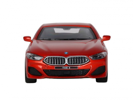 Фото Машина "АВТОПАНОРАМА" BMW M850i Coupé, 1/35, красный, откр. двери, свет, звук, в/к 18*9*13,5 см | Инномарт