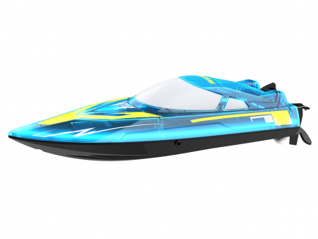 Фото Радиоуправляемый катер Flytec V006 (голубой) 2.4G RTR | Инномарт