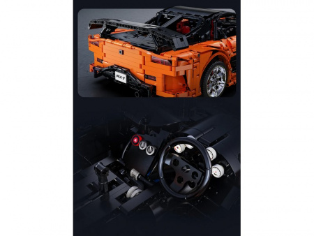 Фото Радиоуправляемый конструктор CaDA MASTER спорткар Mazda RX-7 1/8 (3305 деталей) | Инномарт