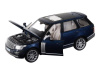 Машина "АВТОПАНОРАМА" 2013 Range Rover, темно-синий, 1/34, свет, звук, инерция, в/к 17,5*13,5*9 см