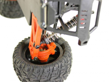 Фото Радиоуправляемый монстр Remo Hobby SMAX UPGRADE (красный) 4WD 2.4G 1/16 RTR | Инномарт