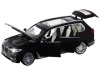 Фото Машина "АВТОПАНОРАМА" BMW X7, черный, 1/32, свет, звук, инерция, в/к 17,5*13,5*9 см | Инномарт