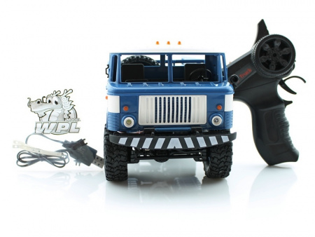 Фото Радиоуправляемая машина WPL B-24R грузовая (синяя) 4WD 1/16 2.4G RTR | Инномарт