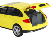 Фото Машина "АВТОПАНОРАМА" Porsche Cayenne S, желтый, 1/32, свет, звук, инерция, в/к 17,5*13,5*9 см | Инномарт