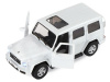 Фото Машина "АВТОПАНОРАМА" Mercedes-Benz G350d, белый, 1/42, инерция, в/к 17,5*12,5*6,5 см | Инномарт