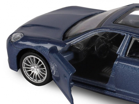 Фото Машина "АВТОПАНОРАМА" Porsche Panamera S, синий, 1/43, инерция, в/к 17,5*12,5*6,5 см | Инномарт