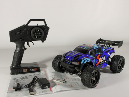 Фото Радиоуправляемая трагги Remo Hobby S EVO-R Brushless V2.0 (синяя) 4WD 2.4G 1/16 RTR | Инномарт