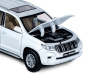 Фото Машина "АВТОПАНОРАМА" Land Cruiser Prado, 1/24, белый, свет, звук, в/к 24,5х12,5х10,5 см | Инномарт